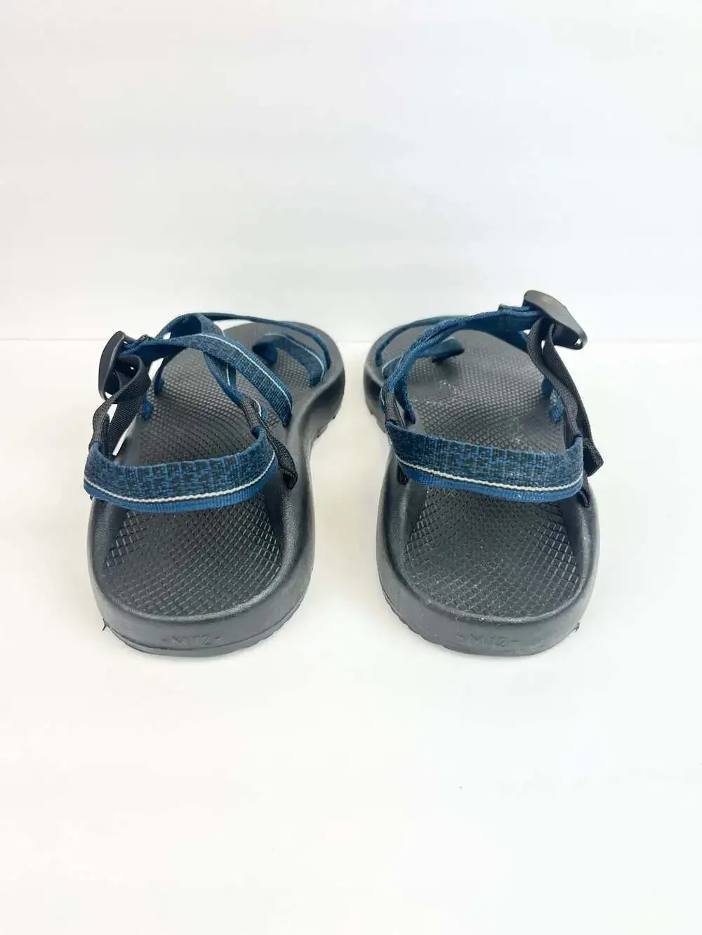Chaco Z/2 Classic Men's Sport Sandals with Toe Loop, Blue/Black Size 12